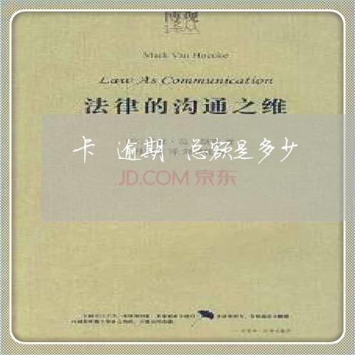 卡 逾期 总额是多少